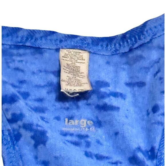 New Texas Rangers Genuine Major League Baseball Royal Blue Racer Back Tank Top L - Picture 3 of 9